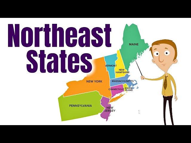 Learn the U.S. States: The Northeast Region