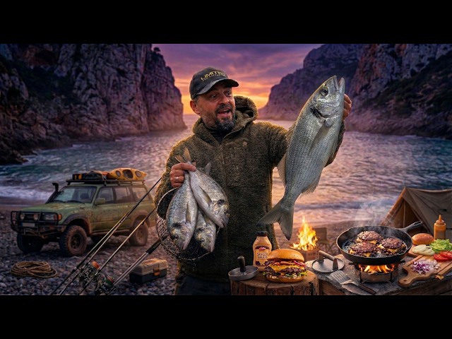 We've had our fill of fish and camping food! Off-road and camping adventure in a secluded bay (P 2)