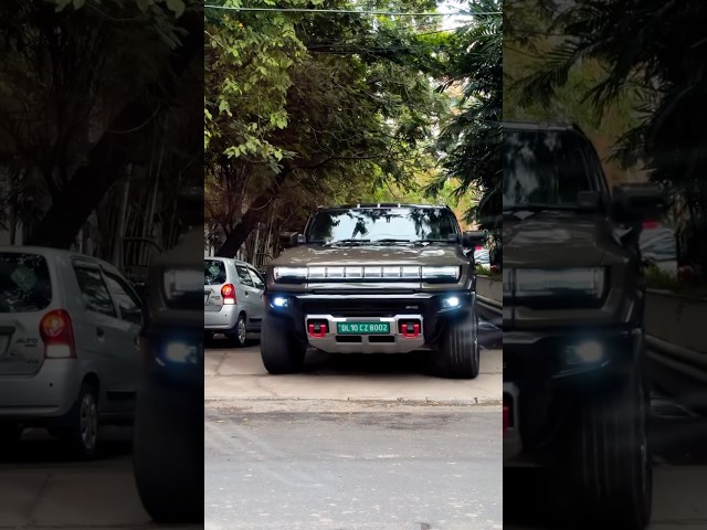 Hummer EV making its Way like a Boss 🤯 || #hummer #hummerev #india #gmc #gmchummerev #ev #electric