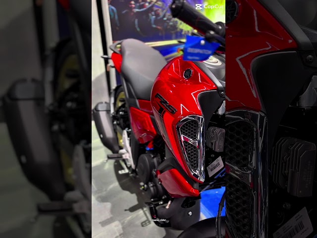 Yamaha FZS V4 Red Colour 2024 #fzsv4 #motorcycle #shortvideo