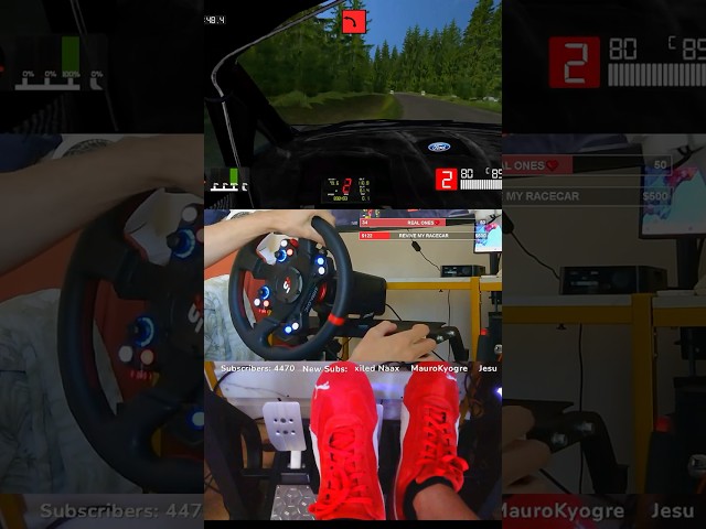 Making Richard Burns Rally look easy! 4K 60FPS | Simagic Alpha Evo #shorts