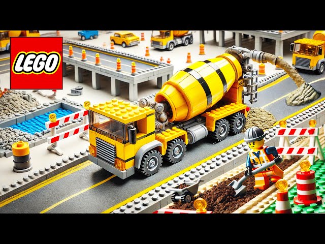 Lego Technic Concrete Mixer Truck 🚛 Lego Auto Tech