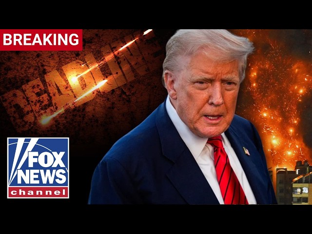 BREAKING: Trump cites HEATED negotiations as deadline for Iran infrastructure strikes looms