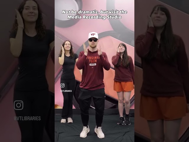 Visit our Media Recording Studio!