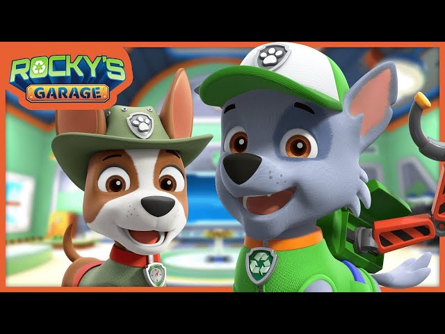 Tracker's Jeep AND MORE! - Rocky's Garage Compilation - PAW Patrol