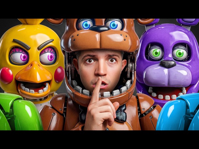 Surviving Five Nights at Freddy's In Real Life!