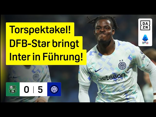 Sassuolo - Inter Mailand | 24. Spieltag | Serie A | DAZN Highlights