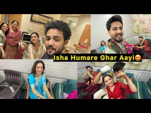 Apne Naye Ghar Pe Isha Aayi😍