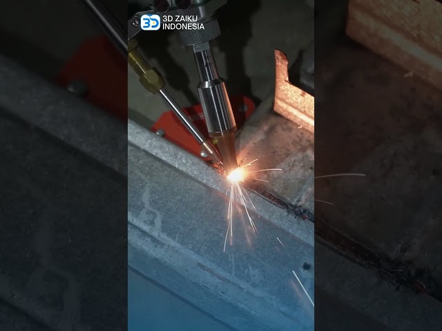 Proses Welding Dengan Mesin Fiber Laser Welding 1000W