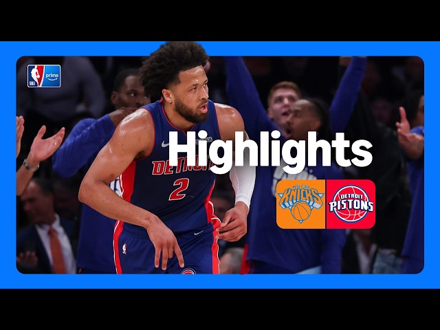 New York Knicks vs. Detroit Pistons | Komplettes NBA-Highlight-Video | 20. Februar 2026