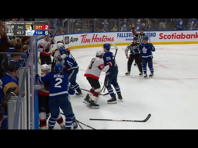 Last Minute of Play Ottawa @ Toronto