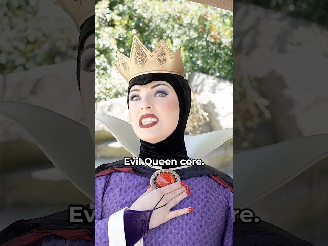 Evil Queen’s WILDEST Roasts Caught on Camera! 🔥👑#disneyland #disney #disneyparks #savage #evilqueen