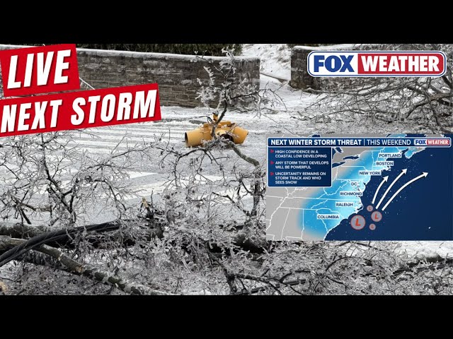 LIVE Coverage Tracking Next Major Storm Threat Brewing, Deadly Winter Storm Aftermath | FOX Weather