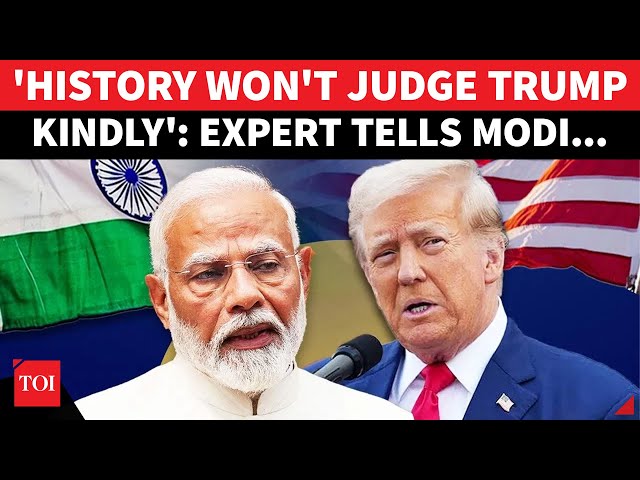 'History Won't Judge...': Top Foreign Affairs Expert Slams Trump Over Tariffs, Shares Advice To Modi