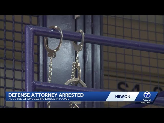 Albuquerque attorney arrested on prison smuggling charge