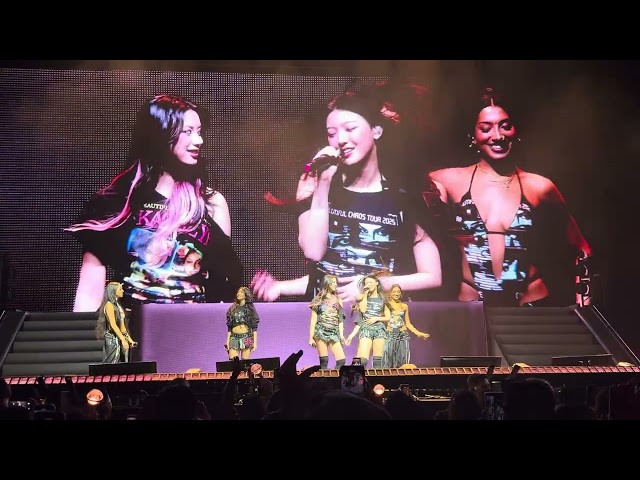 [4K 60fps] My Way (live) by Katseye @ San Francisco 12/05/25