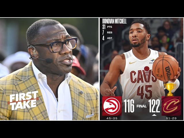 "Cavaliers are for REAL" - Shannon on Donovan Mitchell beat Hawks for 4-game win streak | FIRST TAKE