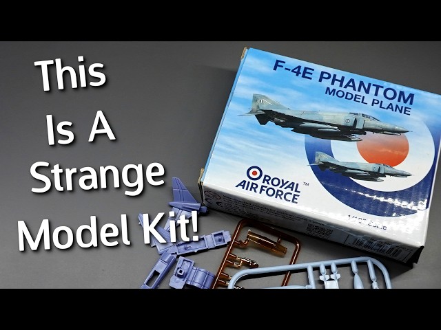 This Is A Bit Weird! RAF F-4E Phantom Plastic Model Kit - Unboxing Review