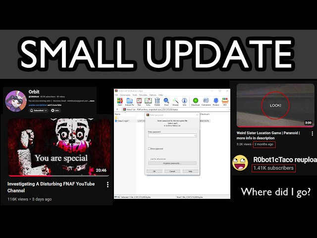 Small Update - Hello Newcomers