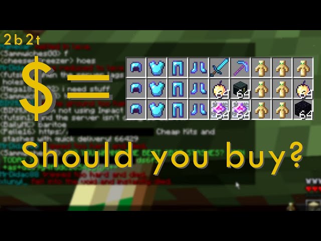 I Bought Kits from 2b2t Chat - Should YOU do it?