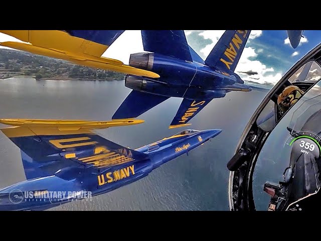 Dieses Blue Angels Cockpit-Video ist erschreckend und erstaunlich
