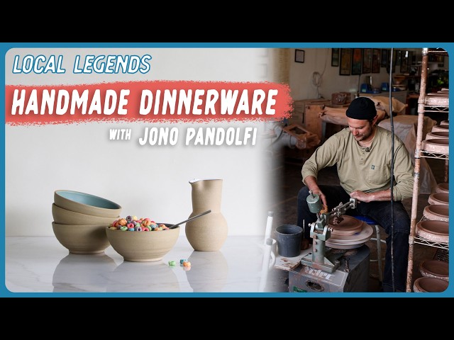 Dinnerware Designed For Chefs | Local Legends x Jono Pandolfi | Brad Leone