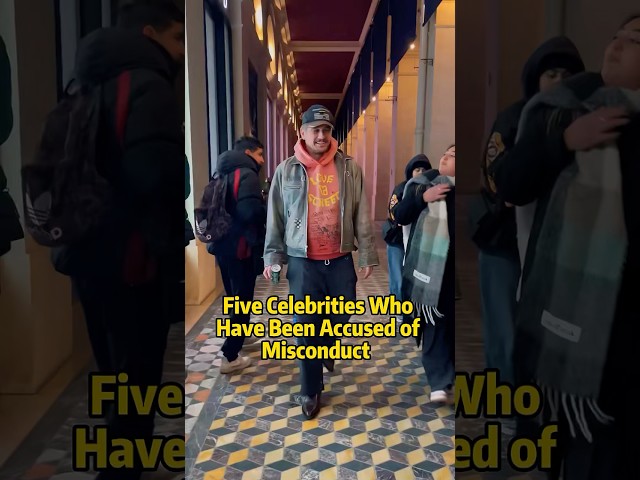Five Celebrities Who Have Been Accused of Misconduct#celebrity #foryou #shorts