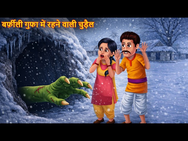 बर्फ़ीली गुफा में रहने वाली चुड़ैल | Ice Cave Witch | Chudail Ki Kahaniya | Horror Stories | Bhootiya