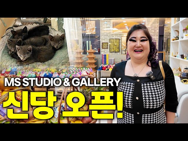MS STUDIO & GALLLERY! 새롭게 신당을 오픈했습니다! 앞으로 많은 활동 기대해주세요~!🥰