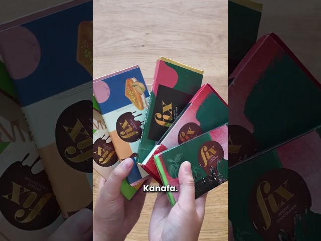 The viral Dubai Fix chocolate