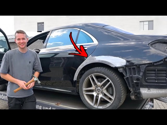 Rebuilding a wrecked S-Class Part 4