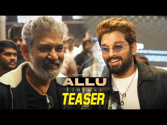 Allu Cinemas - TEASER | Allu Arjun | Rajamouli & Other Celebes | Mana TeluguCult