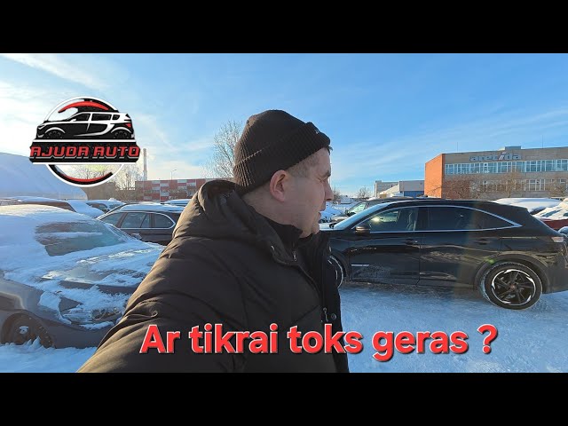 #768 Prabangus ir retai sutinkamas prancūziškas automobilis su "deimantais" ir liko tiek nedaug...