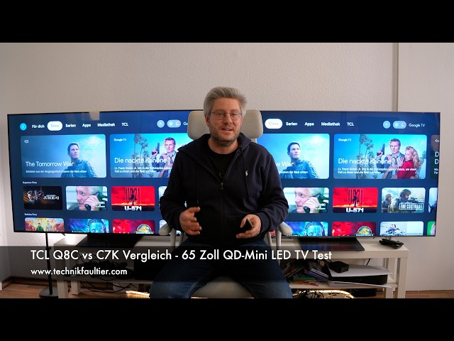 TCL Q8C vs C7K Comparison - 65-inch QD Mini LED TV Review