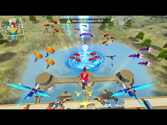 UNDERSEA MYSTERY 🌊  M4A1 + P90 🔥99% Headshot Rate ⚡ Duo vs Squad Full Gameplay 😤 | Free Fire