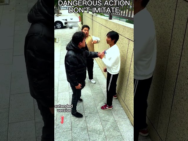 Chinese kung fu, actual street fighting, please do not imitate dangerous moves.