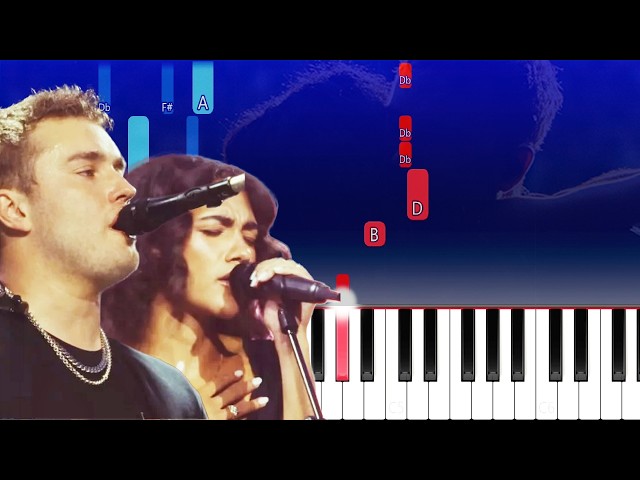 How to play - Sam Fender, Olivia Dean - Rein Me In (Piano Tutorial)