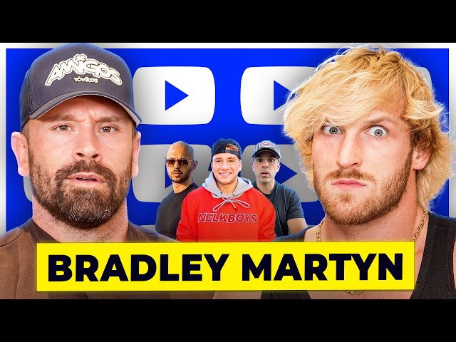 Bradley Martyn on SteveWillDoIt Vs NELK BEEF, Fist Fighting Logan Paul, Clavicular Surpassing Tate
