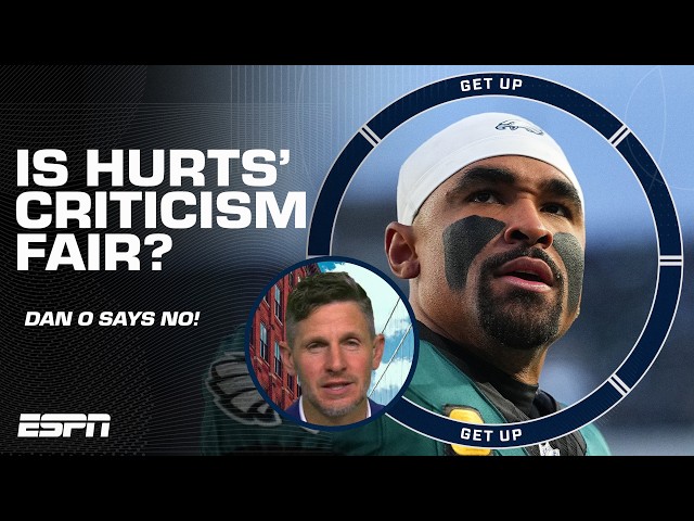 Dan Orlovsky calls Jalen Hurts the most 'POLARIZING' player in the NFL | Get Up