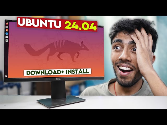 Ubuntu 24.04 LTS Released New Linux Distro!🔥 Download & Install Without Error On PC/Laptop⚡
