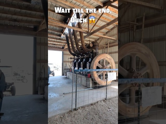 Fairbanks Morse 2 Stroke Diesel Running 😎 Boonville Missouri steam engine show #shorts