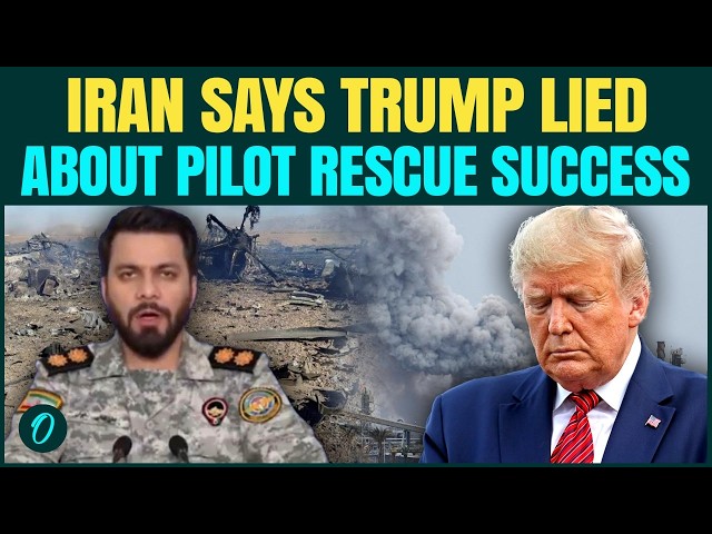 Iran Shows ‘FIRST VISUALS’ of US Rescue Operation Failure | Trump LIED About Pilot Rescue Success?
