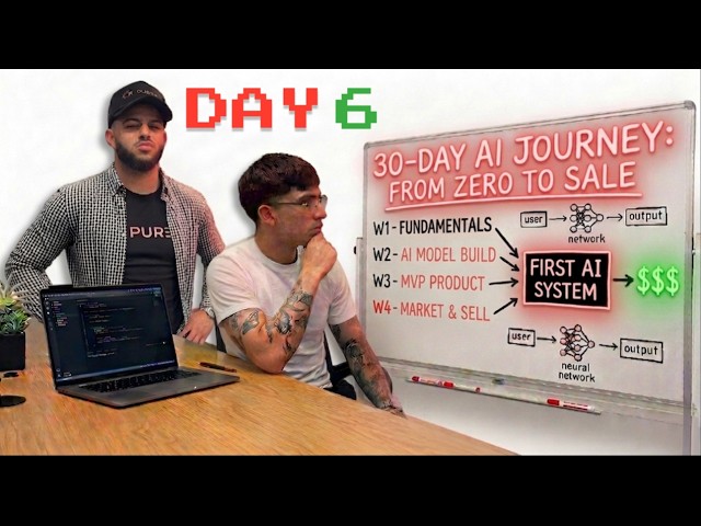 TAKING A STRANGER FROM ZERO TO FULL AI BUSINESS IN 30 DAYS: Day 6