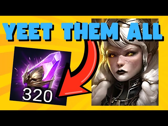 Krazy Kraken Opens All 320 Void Shards for Senna Progressive in Raid!