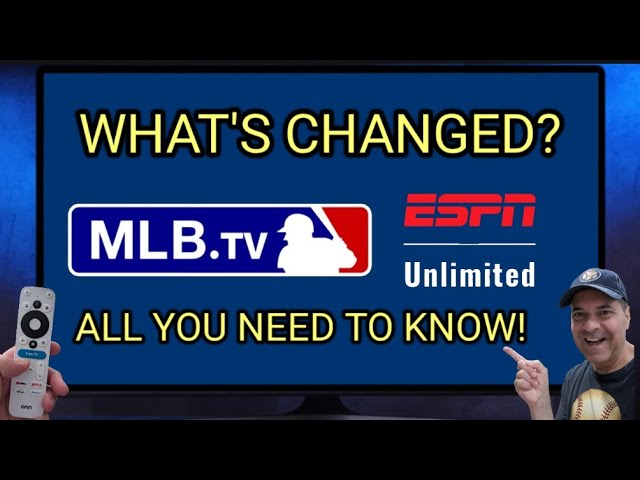 MLB.TV-ESPN Sign Up & M⚾RE⁉️
