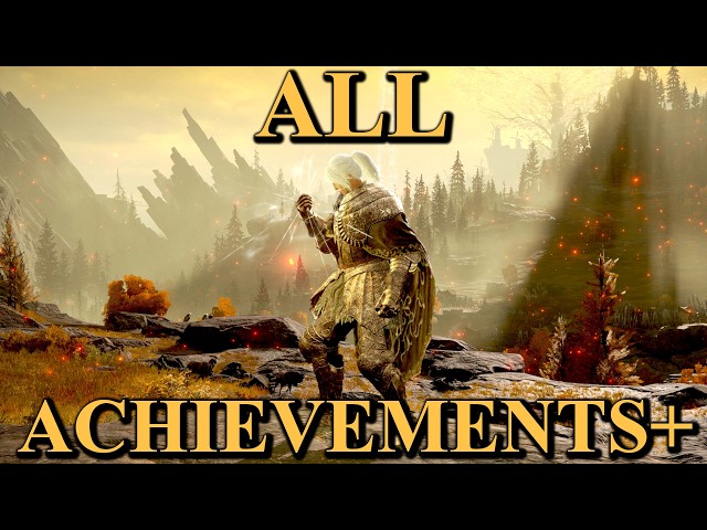 ELDEN RING ALL ACHIEVEMENTS+ NO HIT ROUTING