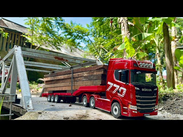 EXCLUSIVE PERFORMANCE ‼️ RC TRUCK SCANIA 770s HUINA 1501-1502 EDISI TES BEBAN BERAT KEKUATAN TRUCKS 