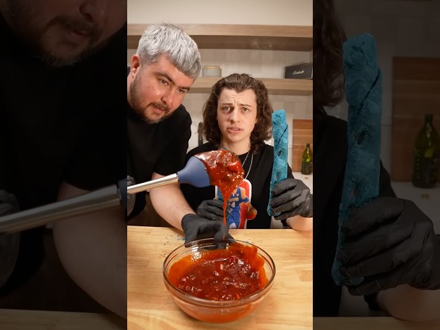 Giant Blue Taki! 🥵 @LukeDidThat