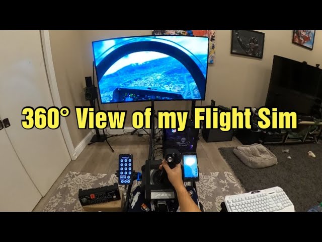 360 MAX view of My Current Flight Simulator Set Up