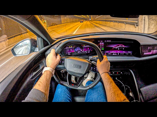 NEW Audi Q5 🇩🇪 (2.0 TFSI Quattro 204 hp) | POV Test Drive #2381 Joe Black